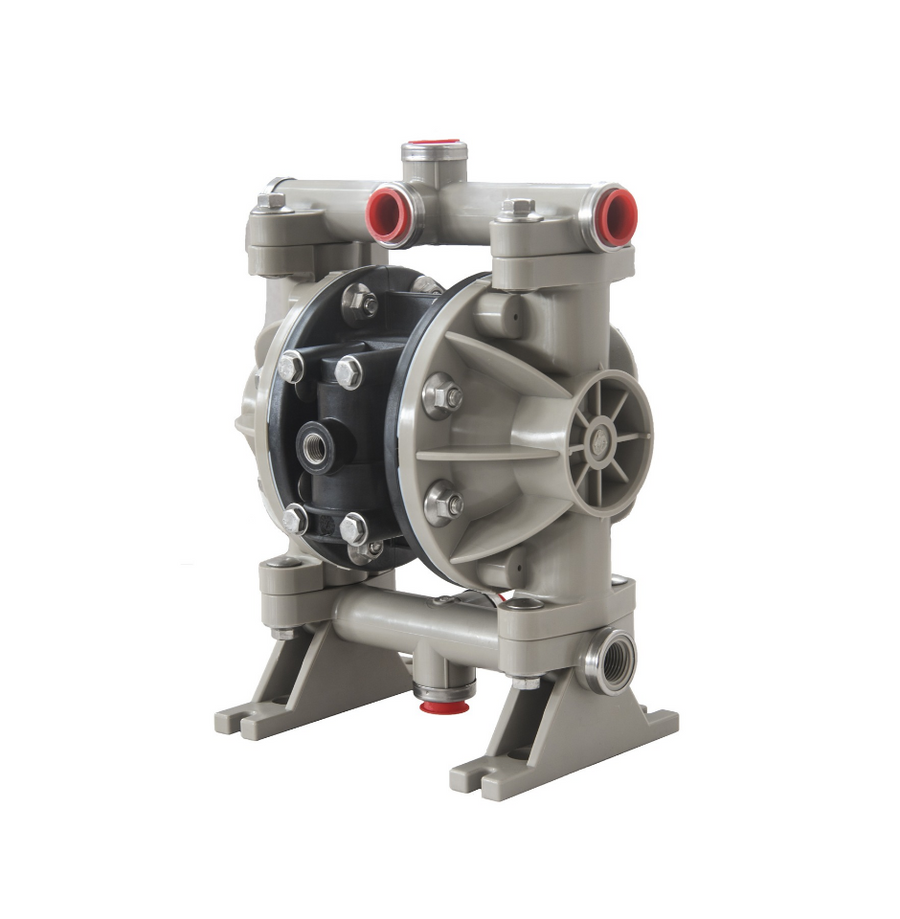 N66605J-388 0.5" Polypropylene / Polyurethane Non Metallic Diaphragm Pump