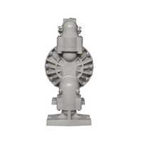 N6661T3-344-C 1.5" Polypropylene / PTFE Non Metallic Diaphragm Pump