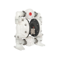 N6661A3-3EB-C 1" Polypropylene / Santoprene Non Metallic Diaphragm Pump