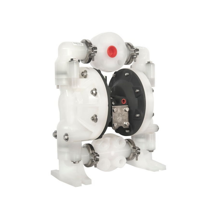 N6661A3-3EB-C 1" Polypropylene / Santoprene Non Metallic Diaphragm Pump