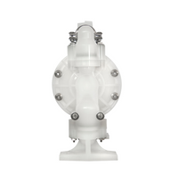 N6661A3-3EB-C 1" Polypropylene / Santoprene Non Metallic Diaphragm Pump