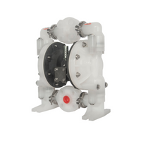 N6661A3-3EB-C 1" Polypropylene / Santoprene Non Metallic Diaphragm Pump