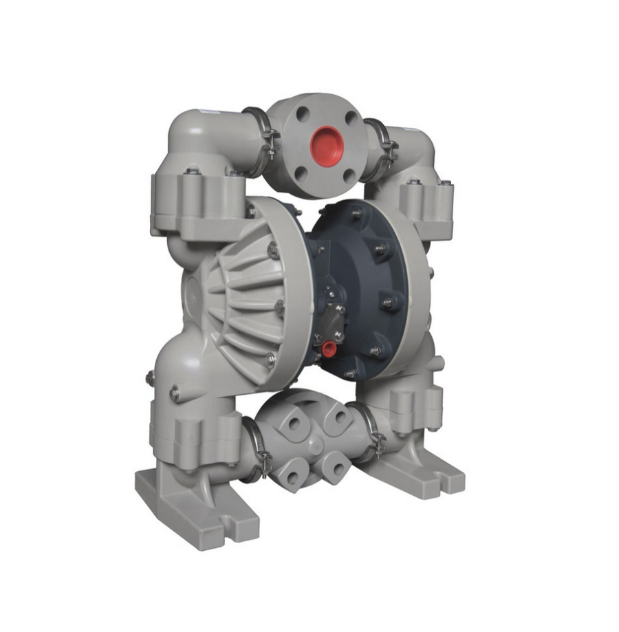 N6662A3-3EB-C 2" Polypropylene / Santoprene Non Metallic Diaphragm Pump