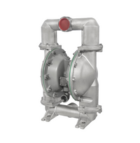 NP30A-ASP-AAA 3" Stainless Steel / Santoprene Metallic Diaphragm Pump