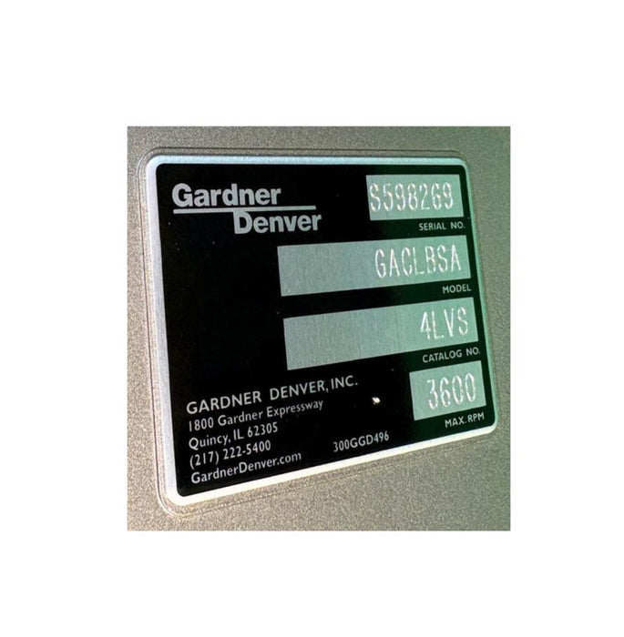 Gardner Denver Sutorbilt 4LVP-BHC Blower