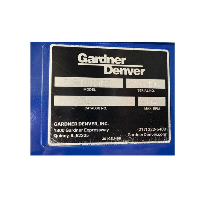Gardner Denver Pump Model GAEHDSD0195