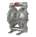 Metalic 1" Diaphragm Pump Aluminum #QA1F-20-2C9-C