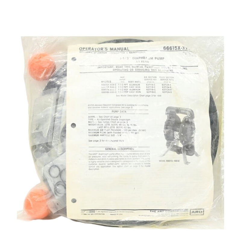 Pump Kit Service Parts Model #58177