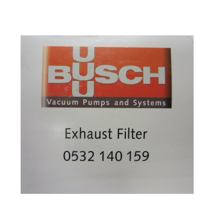 Busch Vacuum Pump Exhaust Filter part# 0532140159